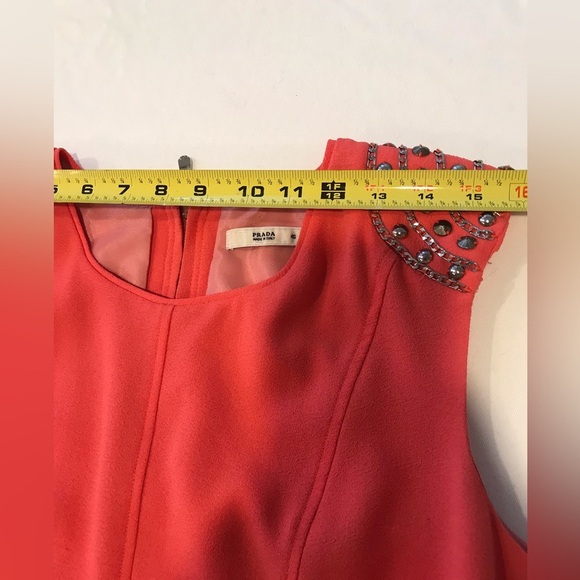 Prada zipper dress SZ 40 - Picture 3 of 11